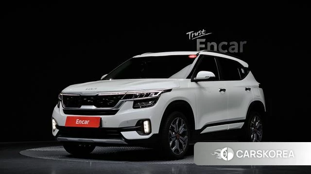 Kia Seltos 2022 Белый из Кореи