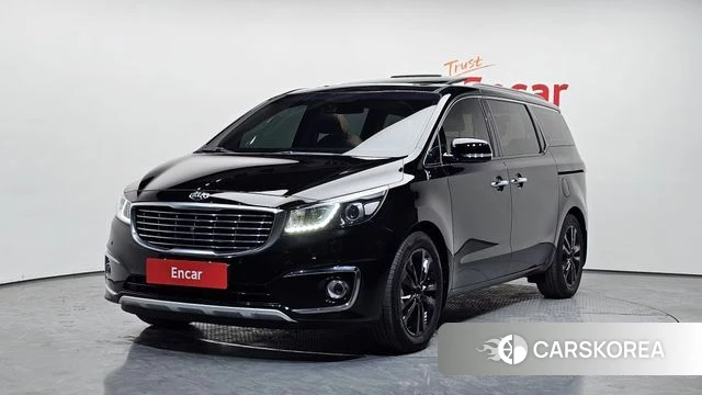 Kia All New Carnival 2018 Черный из Кореи