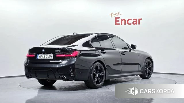 BMW 3 Series (G20) 2022 Черный из Кореи