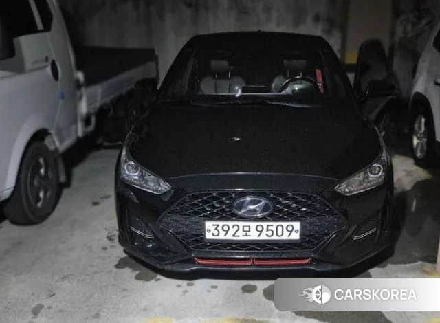 Hyundai Veloster (JS) 2020 Черный из Кореи