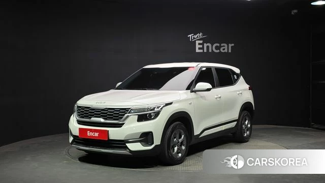 Kia Seltos 2022 Белый из Кореи