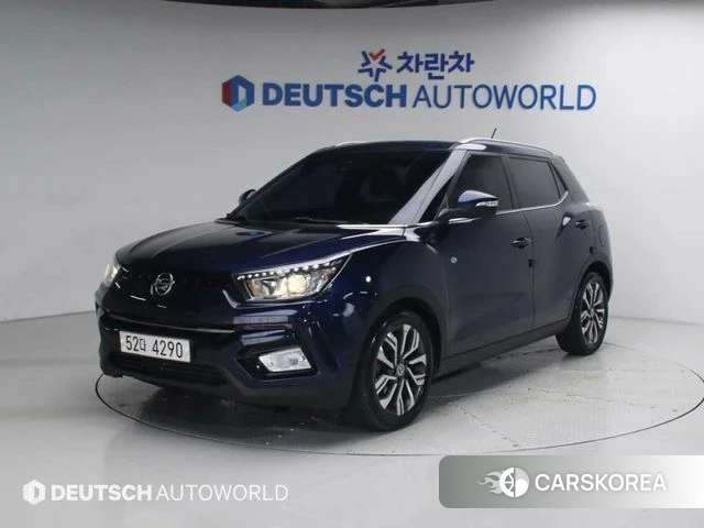 Ssangyong Tivoli Armor 2018 Синий из Кореи