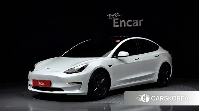 Tesla Model 3 2022 Белый из Кореи