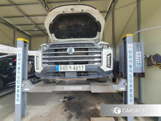Ssangyong The New Rexton Sport 2021 Белый из Кореи