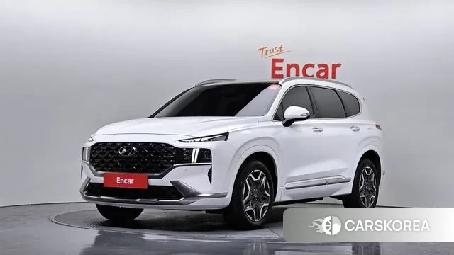 Hyundai The New Santa Fe 2021 Белый из Кореи