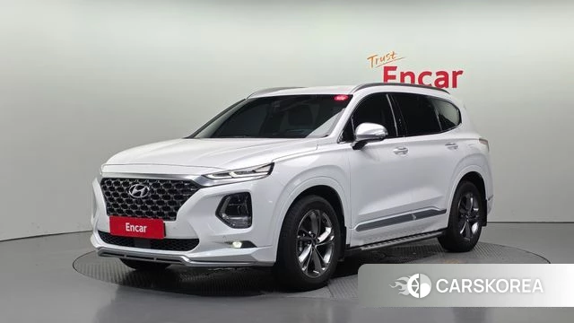 Hyundai Santa Fe TM 2020 Белый из Кореи