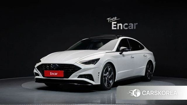 Hyundai Sonata (DN8) 2020 Белый из Кореи
