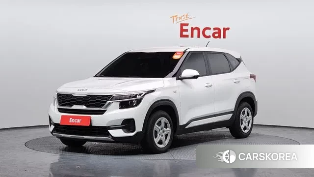 Kia Seltos 2022 Белый из Кореи