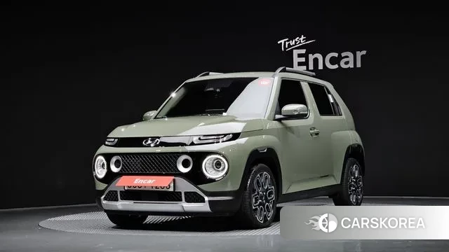 Hyundai Casper 2022 Светло-зеленый из Кореи