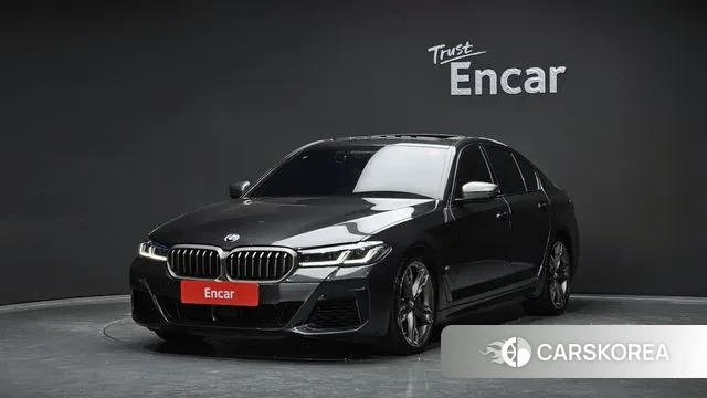 BMW 5 Series (G30) 2021 Серый из Кореи