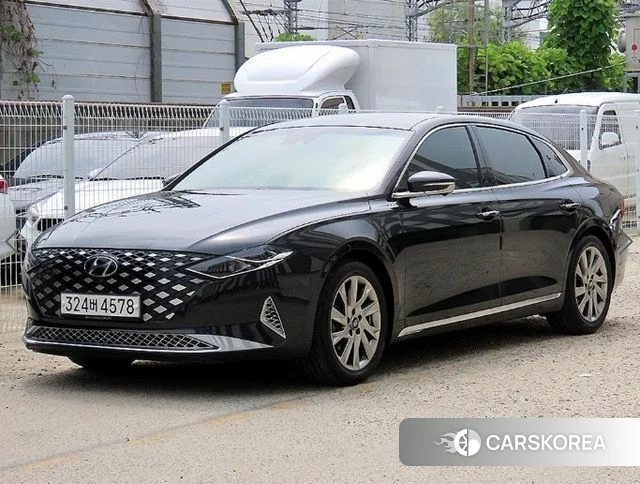Hyundai The New Grandeur IG Hybrid 2020 Черный из Кореи