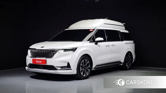 Kia Carnival 4th generation 2021 Белый из Кореи