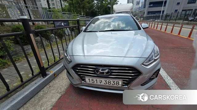 Hyundai Sonata New Rise 2018 Серебряный из Кореи