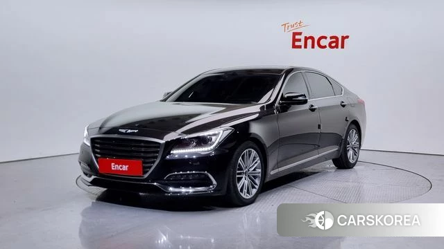 Genesis G80 2018 Черный из Кореи