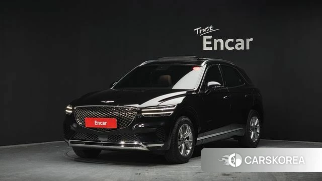 Genesis GV70 2021 Черный из Кореи