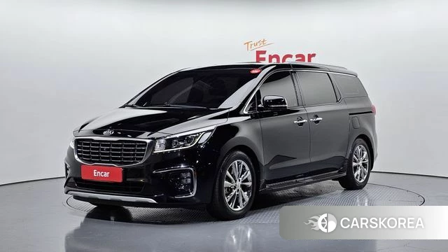 Kia The New Carnival 2019 Черный из Кореи