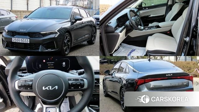 Kia The New K5 Hybrid 3rd generation 2025 Серый из Кореи