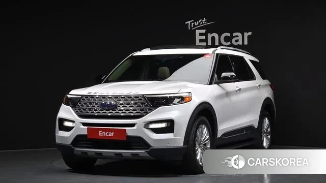 Ford Explorer 6th Generation 2022 Белый из Кореи