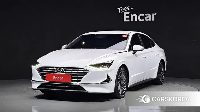 Hyundai Sonata (DN8) 2021 Белый из Кореи