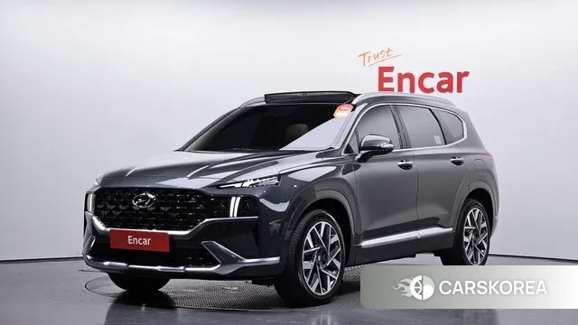 Hyundai The New Santa Fe 2021 Серый из Кореи