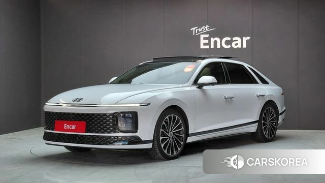 Hyundai Grandeur Hybrid (GN7) 2023 Белый из Кореи
