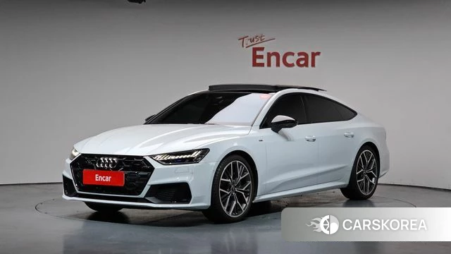 Audi A7 (4K) 2025 Белый из Кореи