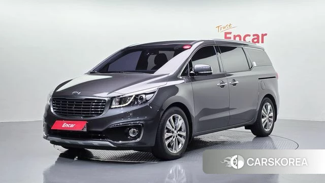 Kia All New Carnival 2018 Серый из Кореи
