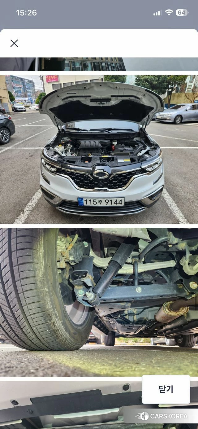 Renault Korea (Samsung) The New QM6 2022 Белый из Кореи