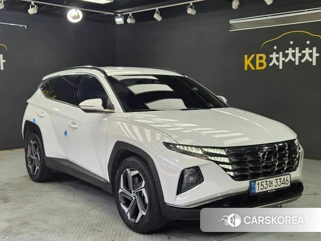 Hyundai Tucson (NX4) 2022 Белый из Кореи