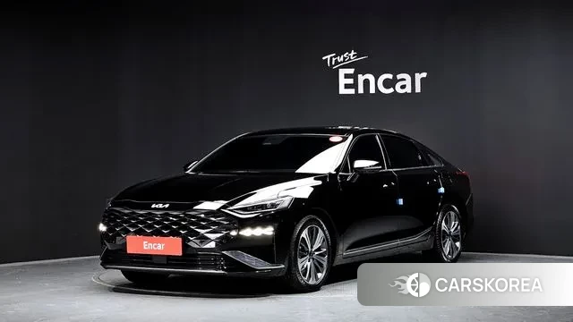 Kia K8 Hybrid 2022 Черный из Кореи
