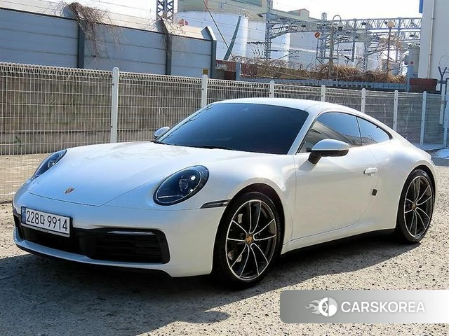 Porsche 911(992) 2024 Белый из Кореи