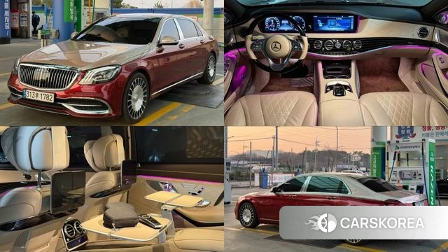 Mercedes-Benz S-Class W222 2018 Синий из Кореи