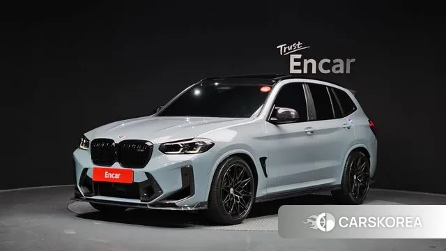 BMW X3M (G01) 2022 Светло-серебряный цвет из Кореи