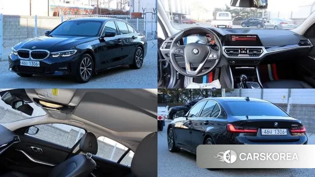 BMW 3 Series (G20) 2019 Черный из Кореи