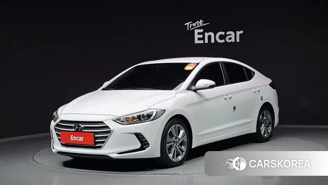 Hyundai Avante AD 2018 Белый из Кореи