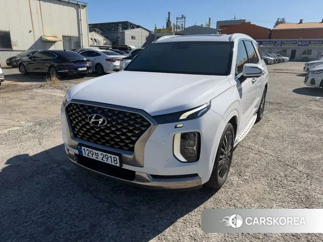 Hyundai Palisade 2022 Белый из Кореи