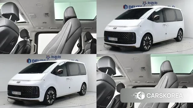 Hyundai Staria 2021 Белый из Кореи