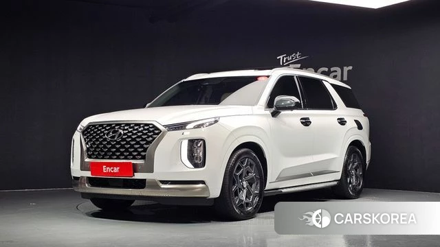 Hyundai Palisade 2021 Белый из Кореи
