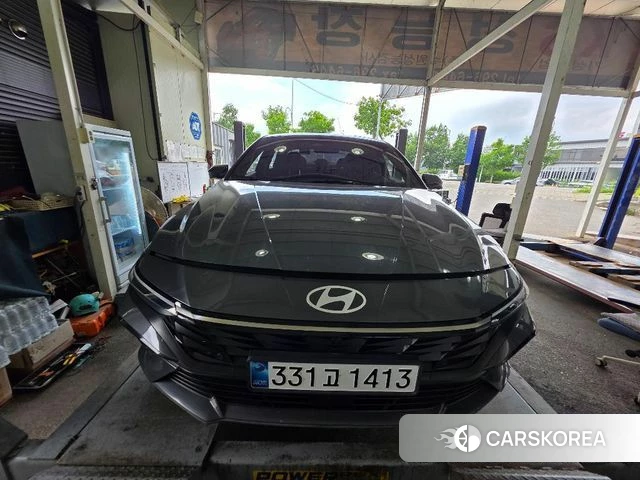 Hyundai The New Avante (CN7) 2024 Серый из Кореи