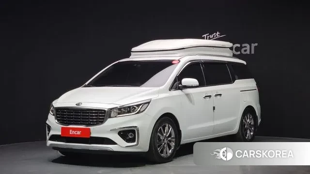 Kia The New Carnival 2018 Белый из Кореи