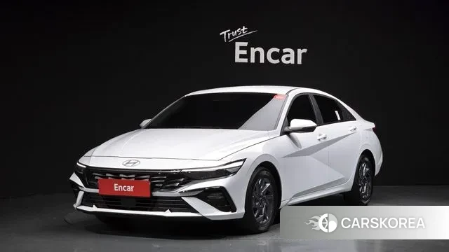 Hyundai The New Avante (CN7) 2024 Белый из Кореи