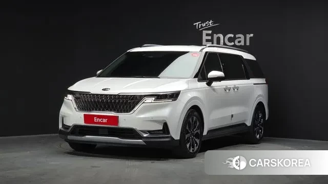 Kia Carnival 4th generation 2021 Белый из Кореи