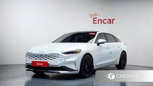 Kia K8 2021 Белый из Кореи
