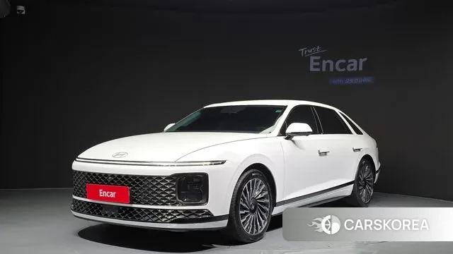 Hyundai Grandeur Hybrid (GN7) 2024 Белый из Кореи