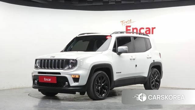 Jeep Renegade 2022 Белый из Кореи
