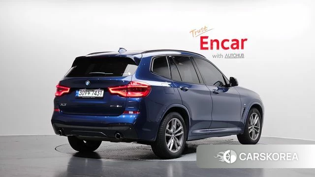 BMW X3 (G01) 2021 Синий из Кореи
