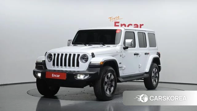 Jeep Wrangler (JL) 2021 Белый из Кореи