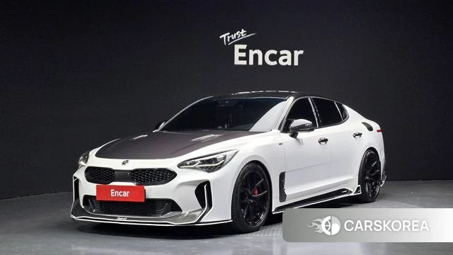 Kia Stinger 2018 Белый из Кореи