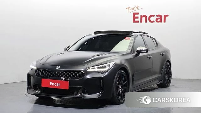 Kia Stinger 2018 Серый из Кореи