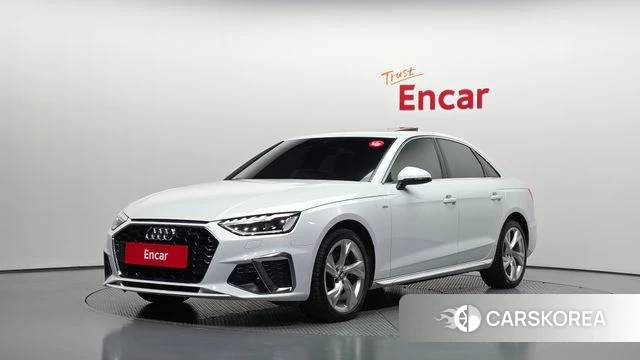 Audi A4 (B9) 2021 Белый из Кореи